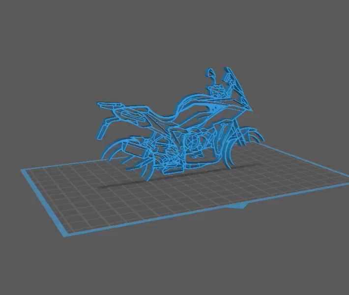 BMW - S 1000 XR Wall Art - Model preview 2