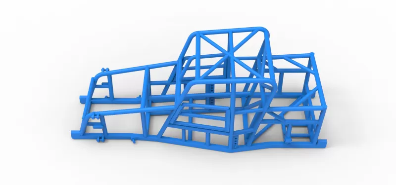 Frame of Dwarf car Version 2 Scale 1:25 - Model preview 8