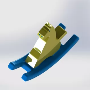 Rocking Horse Toy - Model thumbnail 6