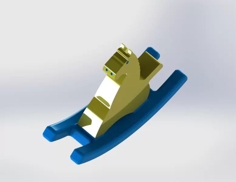 Rocking Horse Toy - Model preview 6