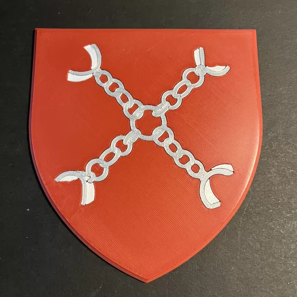 Game of Thrones Sigil of House Umber Coaster - Model preview 1