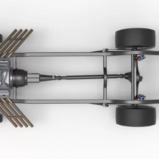 Chassis of Gasser Version 3 Scale 1:25 - Model thumbnail 8