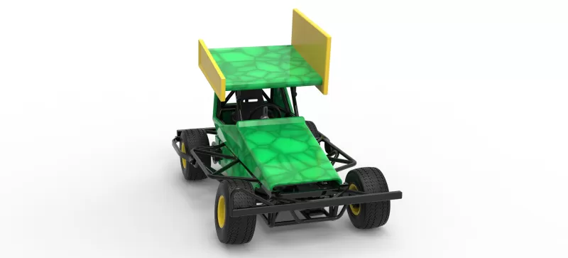 BriSCA Micro Formula 2 Stock Car Scale 1:16 - Model preview 25