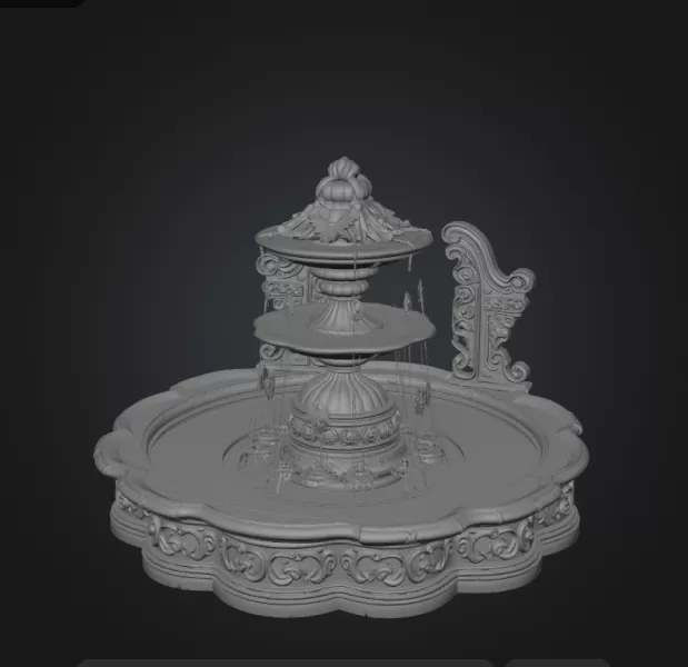 Fountain - Model preview 3