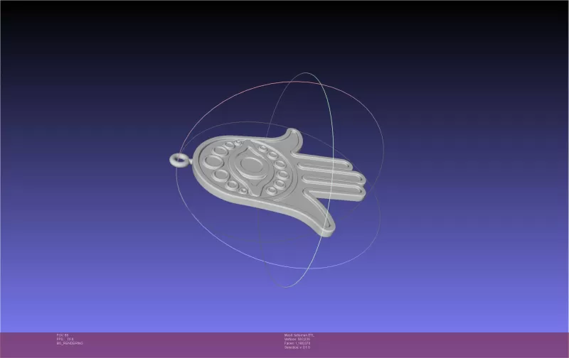 Gachiakuta Gris Talisman - Model preview 2
