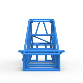 Frame of Experimental Pavement Silver Crown Car V3 Scale 1:25 - Model thumbnail 5