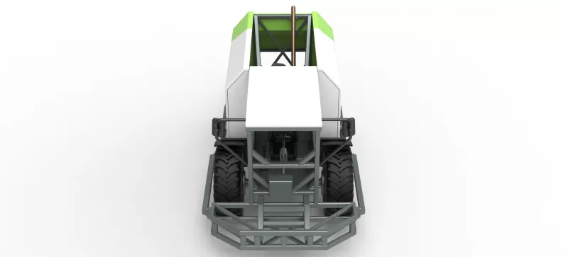 Racing Combine Harvester Scale 1:25 - Model preview 8