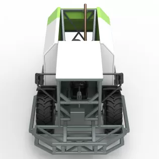 Racing Combine Harvester Scale 1:25 - Model thumbnail 8