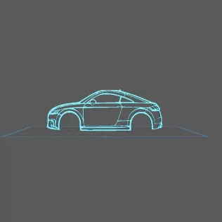 Audi - TT 2015 Wall Art