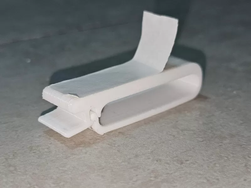 Flexible Snap-on Cable Management Clip - Model preview 4