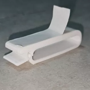 Flexible Snap-on Cable Management Clip - Model thumbnail 4