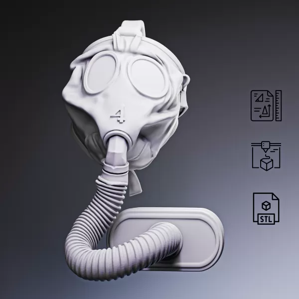 WWI Gas Mask S.B.R. #RoZ - Model preview 2