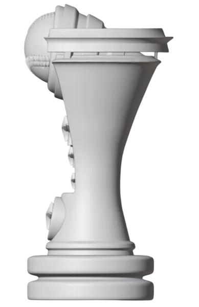 Premium 3D Printable Baseball Trophy Files Ready 3D print model - Model preview 10