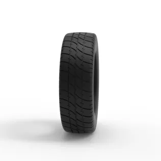 Race tire 10 Scale 1:25 - Model thumbnail 3