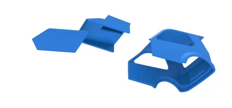 Shell of New Zealand Superstock car Version 3 Scale 1:25 - Model preview 20