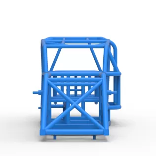 Frame of Mod Lite Race car Scale 1:25 - Model thumbnail 5