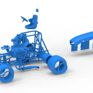 Vintage Pavement Sprint car Scale 1:25 - Model thumbnail 28