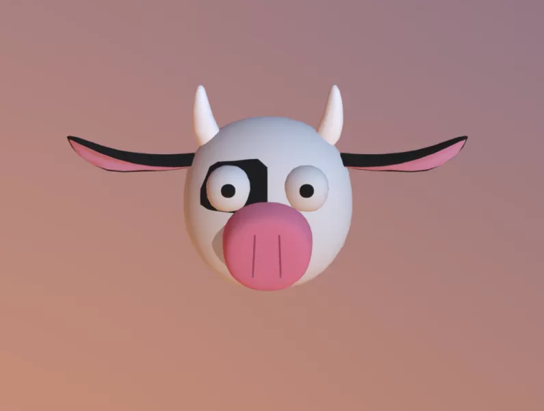 Cowhead - Model preview 1