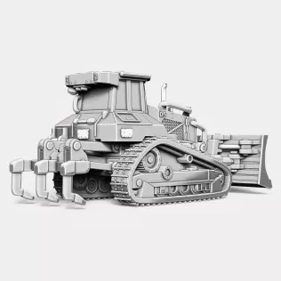 Crawler Dozer RoZ - Model thumbnail 7