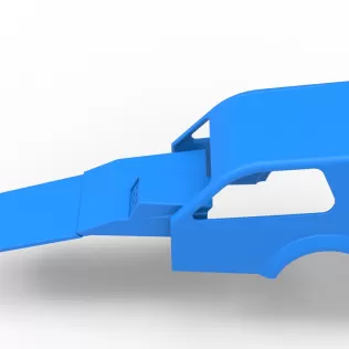 Shell of New Zealand Superstock car Version 3 Scale 1:25 - Model thumbnail 8