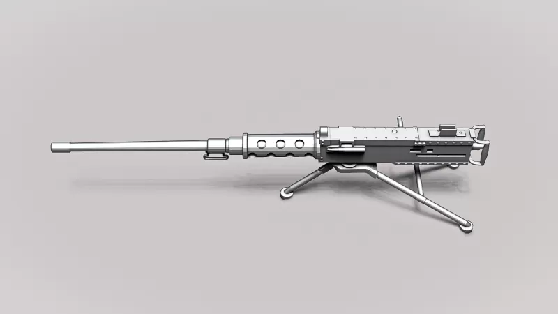 M2 Browning #RoZ - Model preview 7