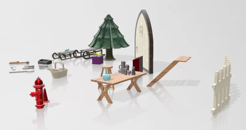 Wichtel-Set - Model preview 3