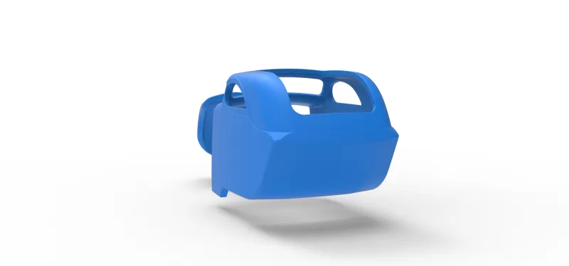 Shell of Vintage dragster Scale 1:25 - Model preview 10