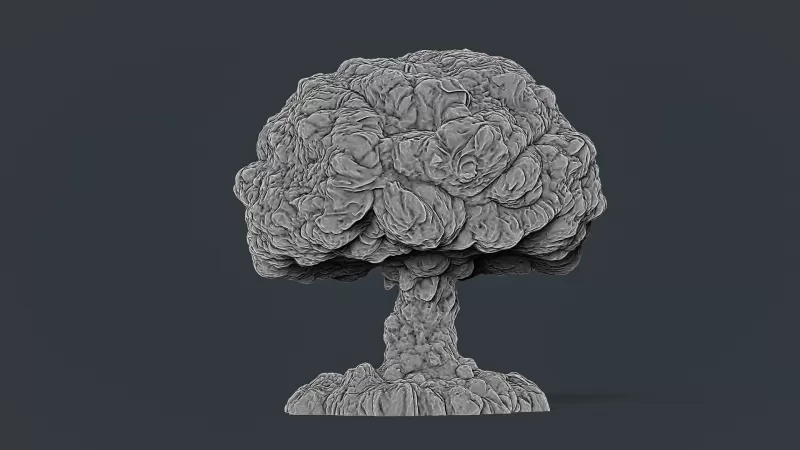 Atomic Bomb Explosion #RoZ - Model preview 3