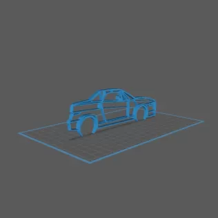 Lexus - RZ Wall Art - Model thumbnail 2