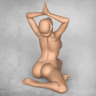 Yoga Female Pose Collection - Model thumbnail 24