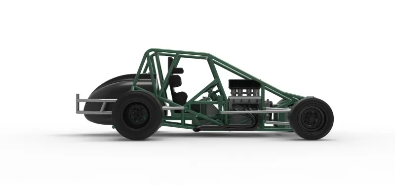 Pavement Silver Crown Car Base Scale 1:25 - Model preview 22