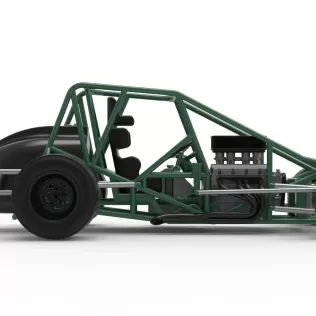 Pavement Silver Crown Car Base Scale 1:25 - Model thumbnail 22