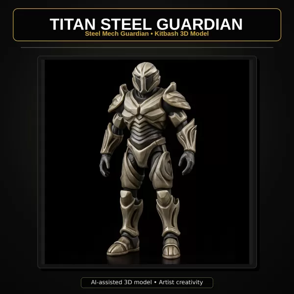 Creature Mech Beasts Kitbash High-Poly 3D Model Pack - Model preview 8