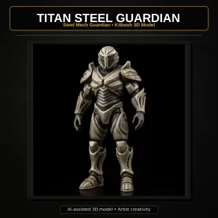 Creature Mech Beasts Kitbash High-Poly 3D Model Pack - Model thumbnail 8