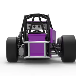 Three Quarter Midget Scale 1:25 - Model thumbnail 16