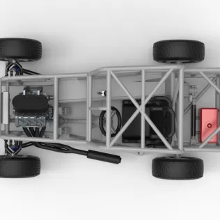 Dwarf car Base Version 2 Scale 1:25 - Model thumbnail 11