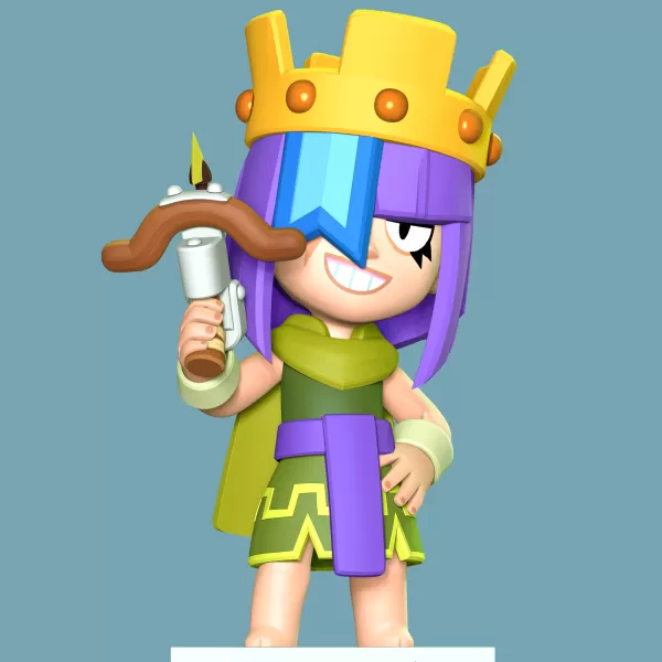 Archer Queen Penny - Model preview 1