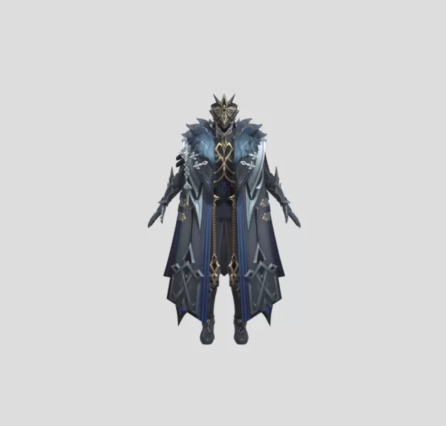 Genshin Impact Capitano - Model preview 1