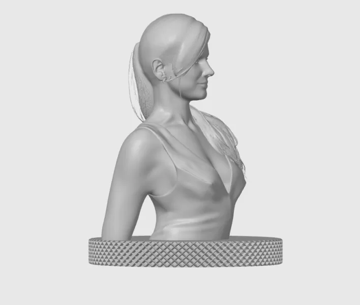 Sandra Bullock 3D Bust Print - Model preview 10