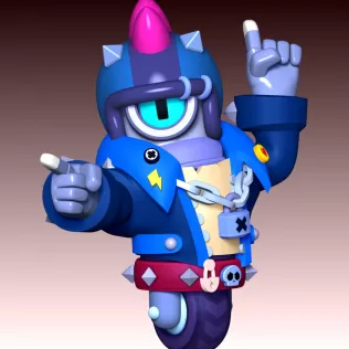 Stu - Brawl Stars - Model thumbnail 5