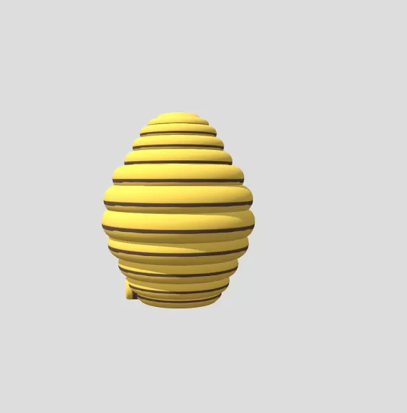Beehive - Model preview 2