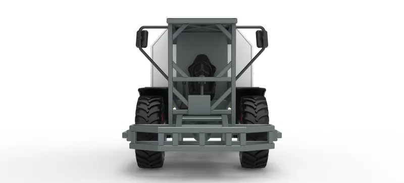 Racing Combine Harvester Scale 1:25 - Model preview 7