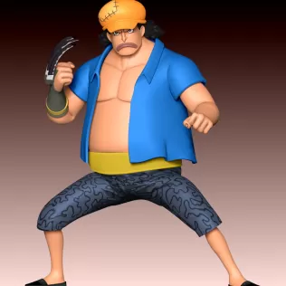 Marshall D Teach Young - One Piece - Model thumbnail 6