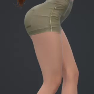 Frau mit heißen body und enger kleidung - Model thumbnail 3