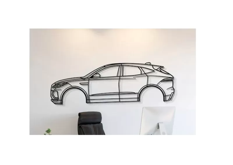 Jaguar - E-Pace 2018 Wall Art - Model preview 1