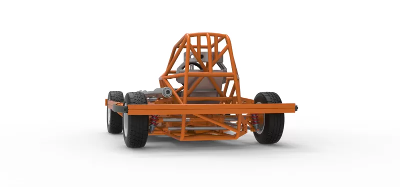 BriSCA Formula 2 Stock Car Base Scale 1:25 - Model preview 15
