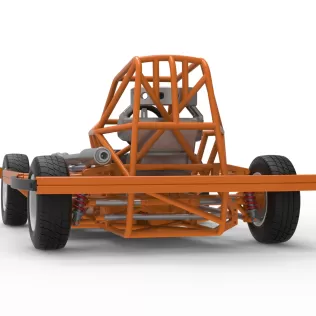 BriSCA Formula 2 Stock Car Base Scale 1:25 - Model thumbnail 15