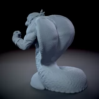 Cobra Seal Alien Creature Focobra - Model thumbnail 4