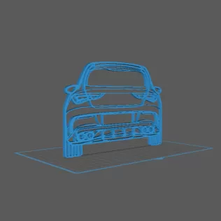 Mercedes - CLA 2023 Wall Art - Model thumbnail 1