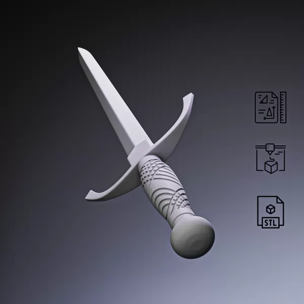 Naval Dirk Dagger #RoZ - Model preview 4